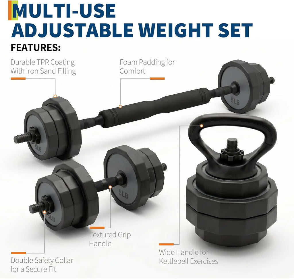 Adjustable Dumbbells Set