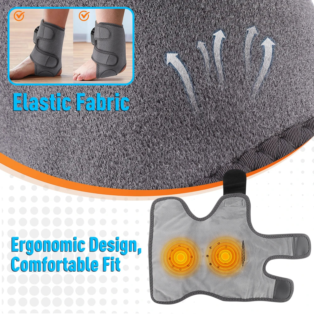 Electric 3-in-1 Ankle Calf Foot Vibration Massager