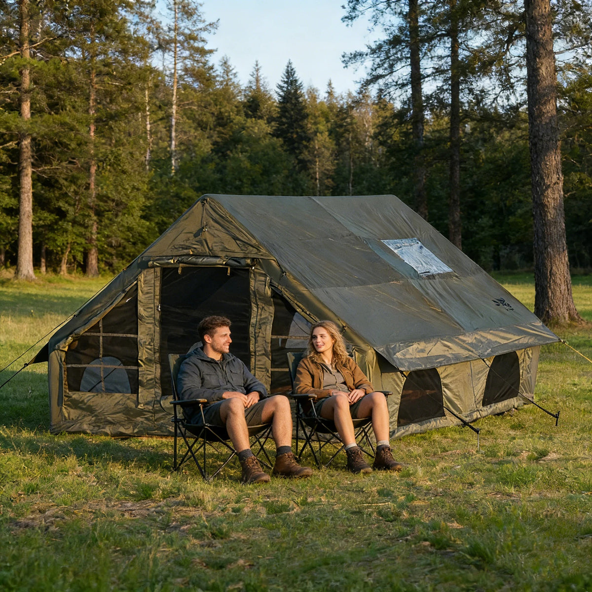 Large Luxury Inflatable Glamping Tent