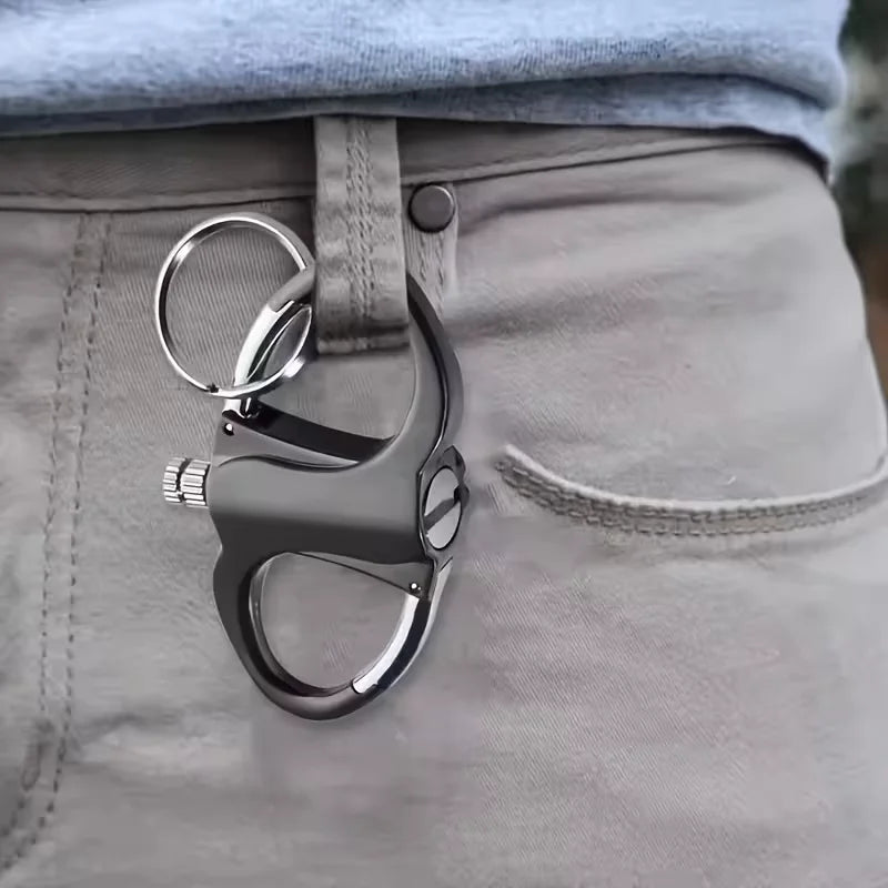 Durable Metal Keychain Fire Starter Requires No Batteries.