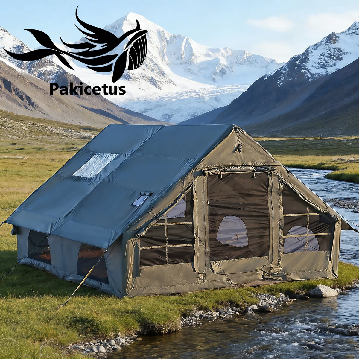 Large Luxury Inflatable Glamping Tent