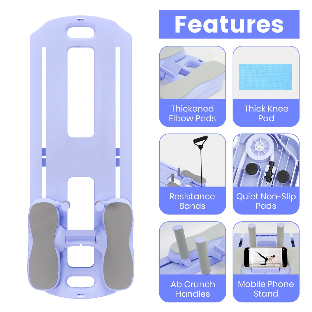 5-in-1  Pilates Abs Board