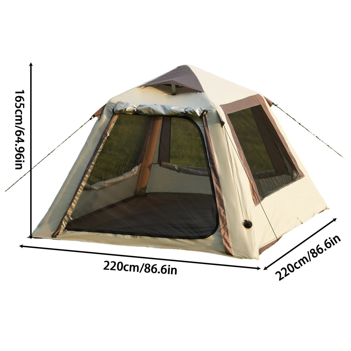 Large Luxury Inflatable Glamping Tent