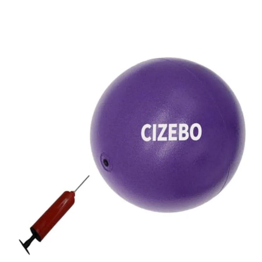 Small Exercise Ball Between Knees, 6 inch Pilates Ball