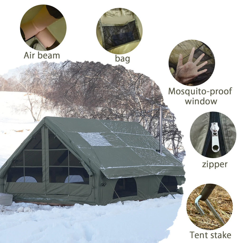 Large Luxury Inflatable Glamping Tent