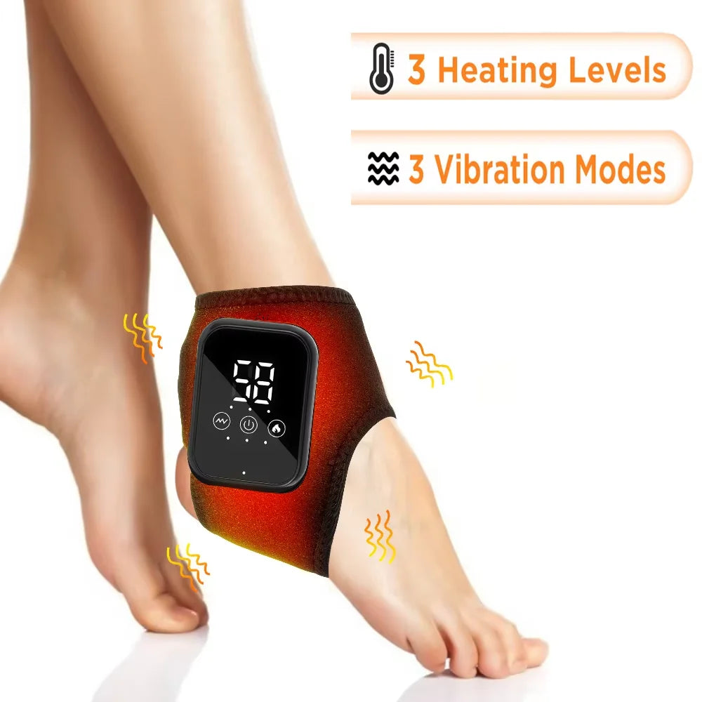 Electric 3-in-1 Ankle Calf Foot Vibration Massager