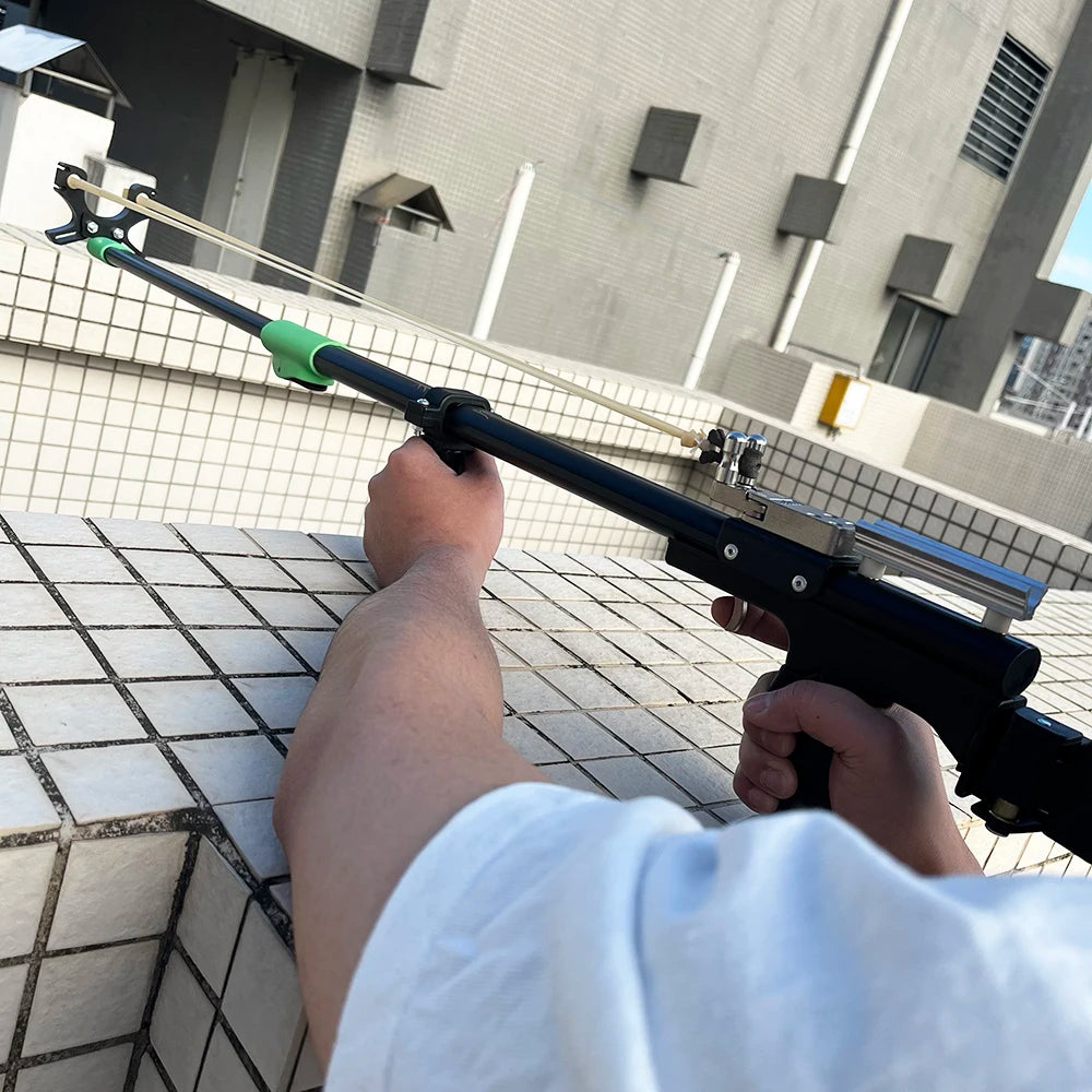 Powerful metal slingshot,