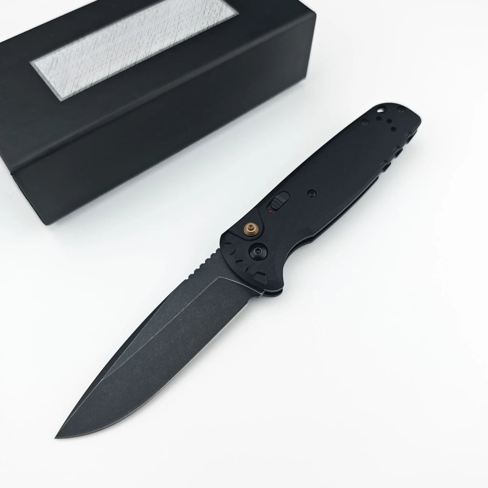 BM 4300 Folding Knife G10 Handle Wilderness Exploration