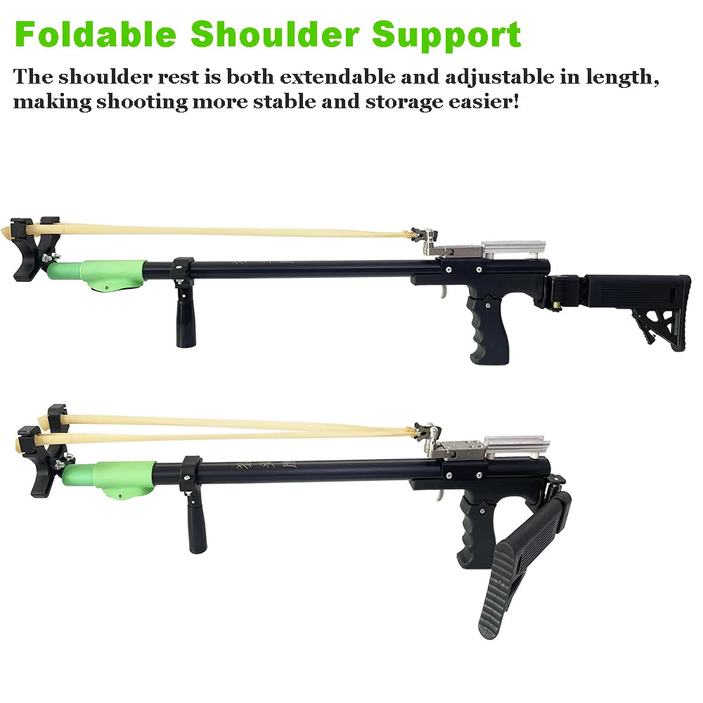 Powerful metal slingshot,