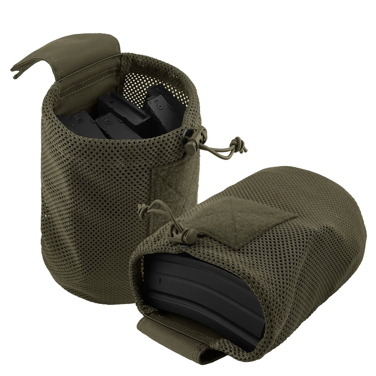 Nylon Tactical  Roll Up Mesh Dump Pouch