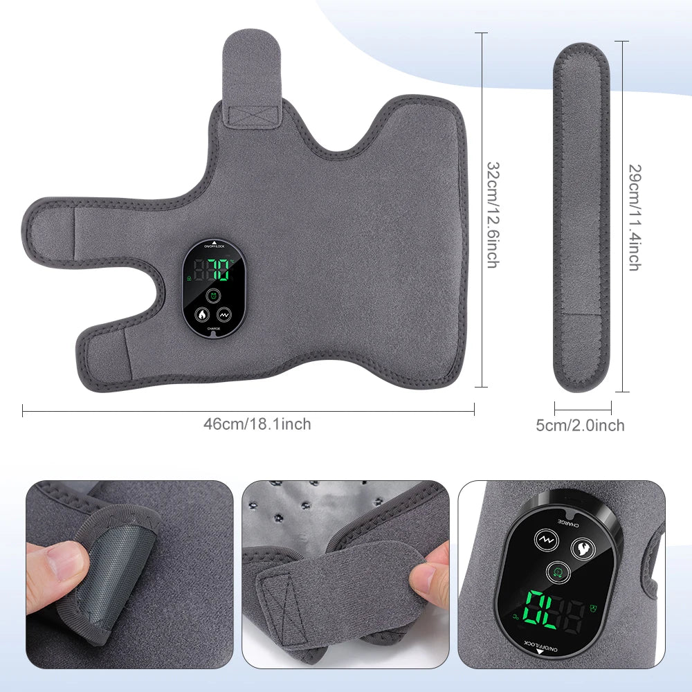 Electric 3-in-1 Ankle Calf Foot Vibration Massager