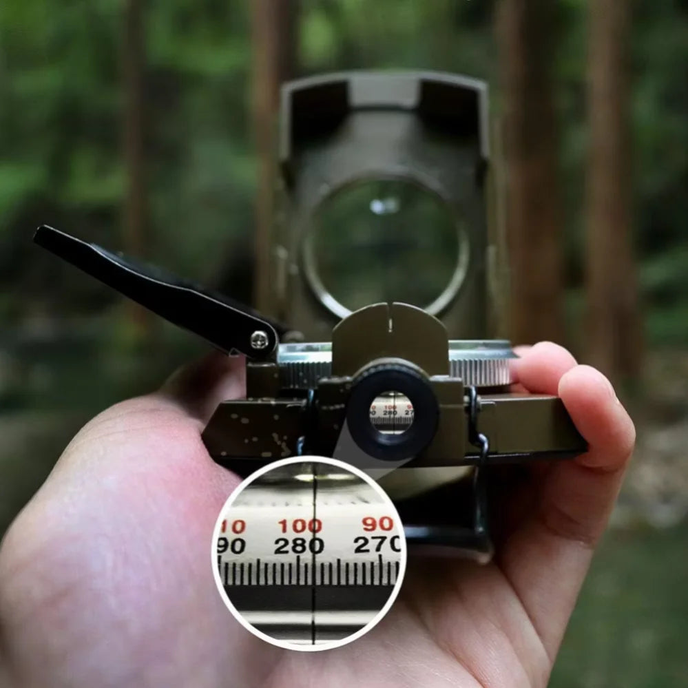 High Precision Outdoor Survival Military Compass