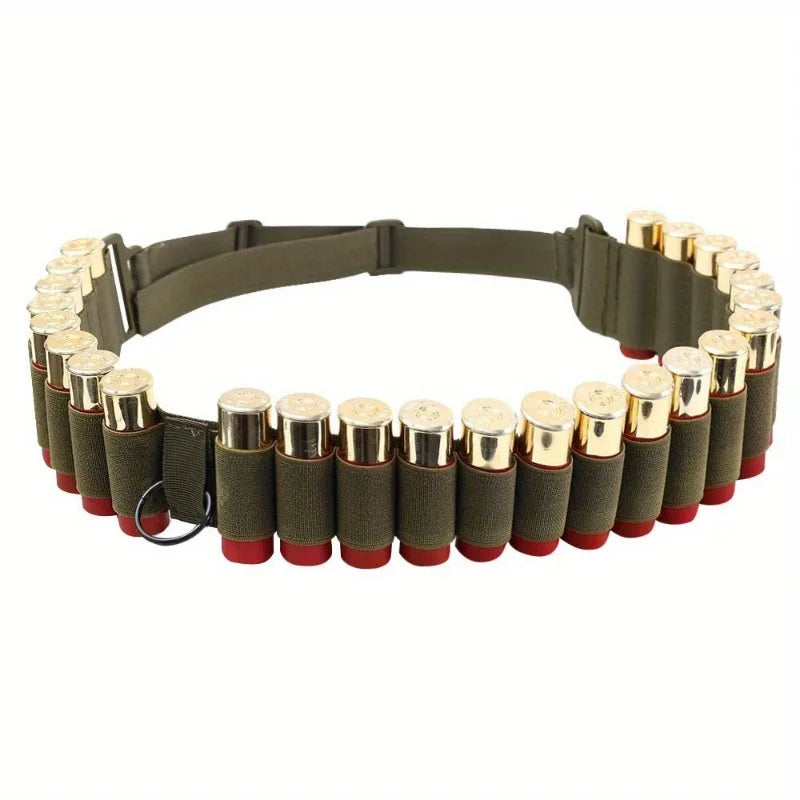 Tactical 25 Rounds Ammo Shell Holder Belt