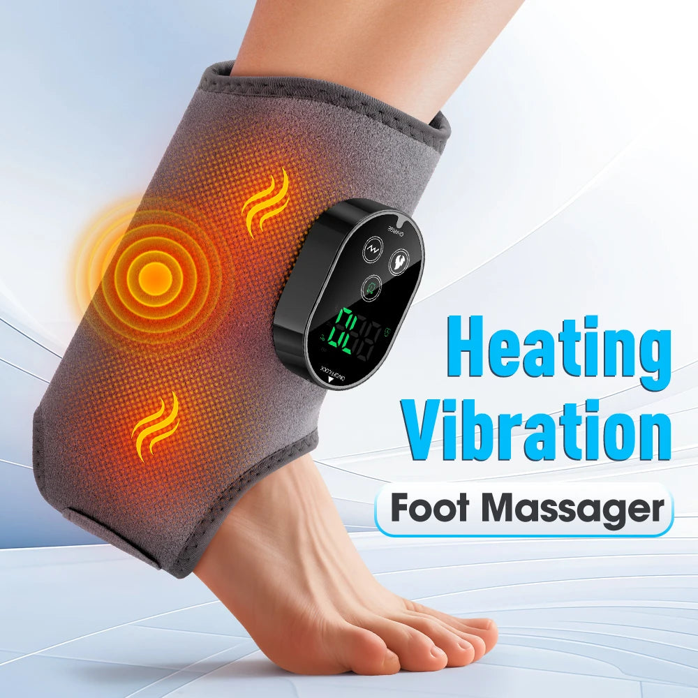 Electric 3-in-1 Ankle Calf Foot Vibration Massager