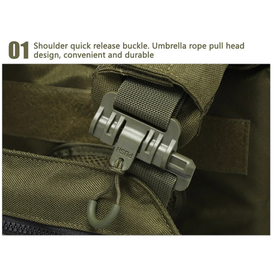 Multi Functional Quick Release Vest Laser