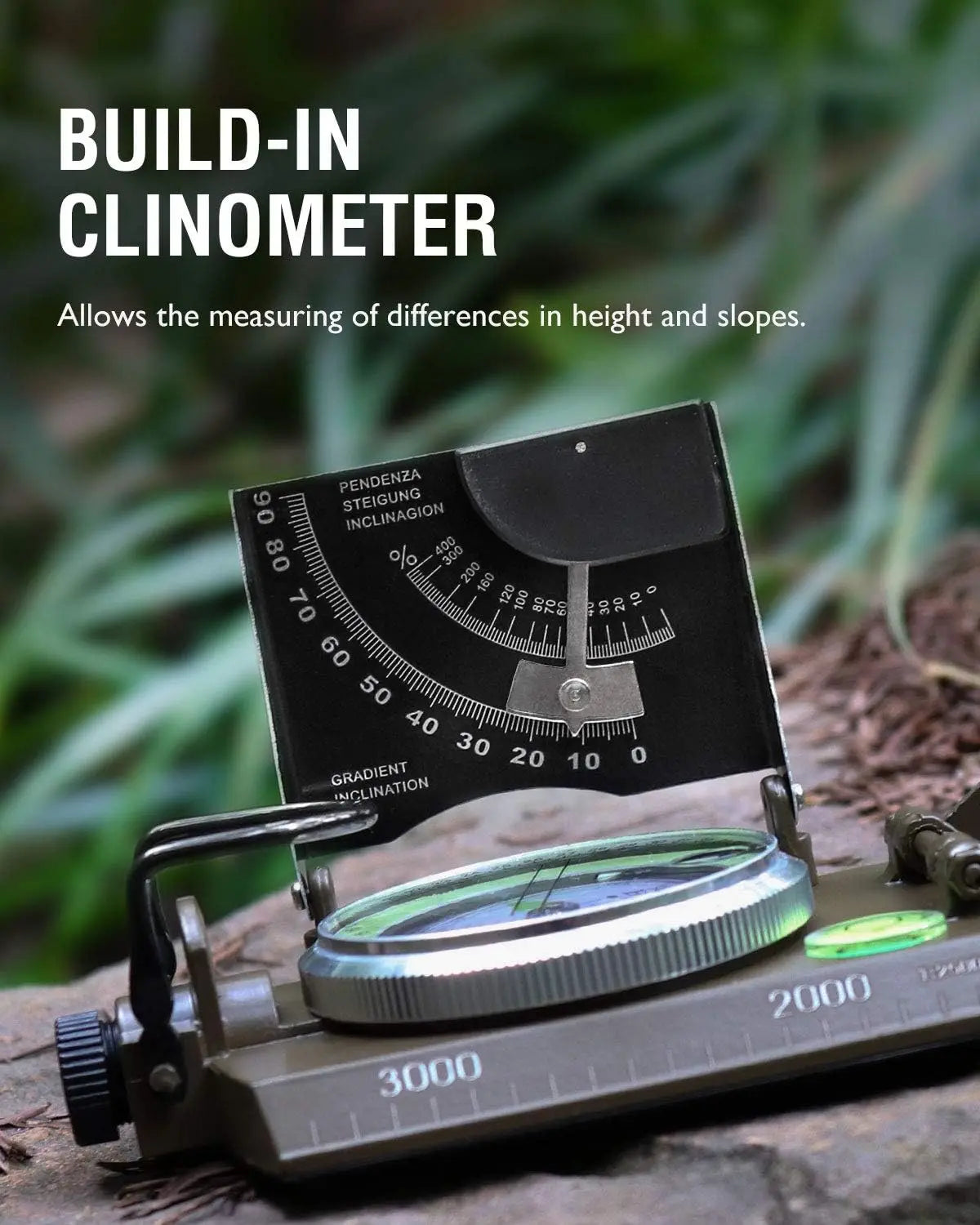 High Precision Outdoor Survival Military Compass