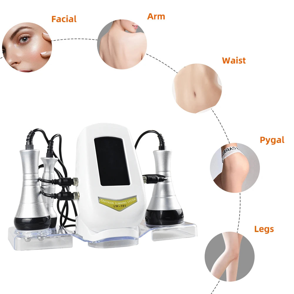 3 In 1 Uasonic Cavitation Machine