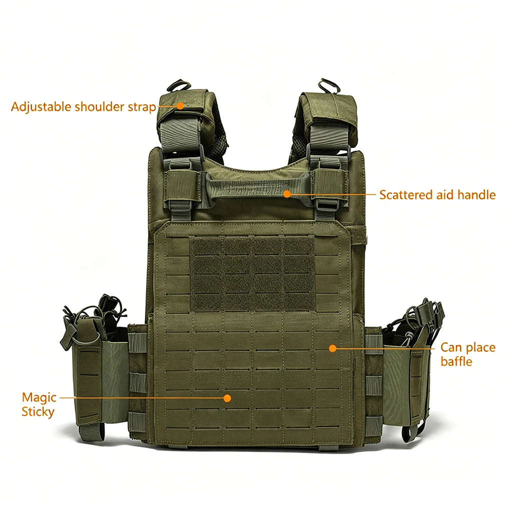 Multi Functional Quick Release Vest Laser