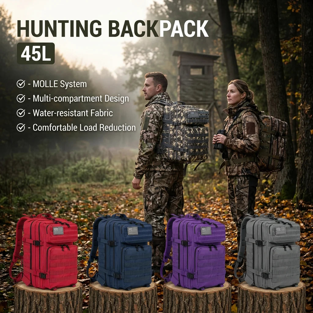 45L Tactical Hunting Backpack