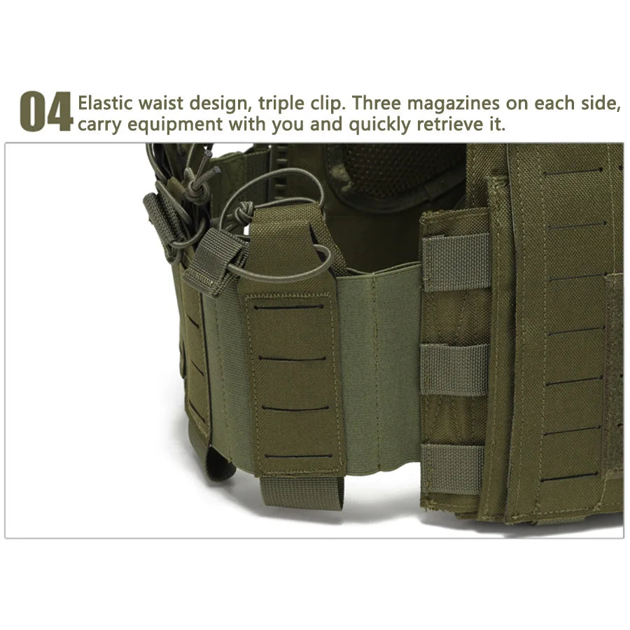 Multi Functional Quick Release Vest Laser