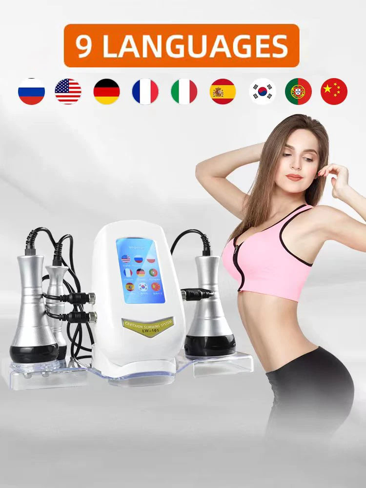 3 In 1 Uasonic Cavitation Machine