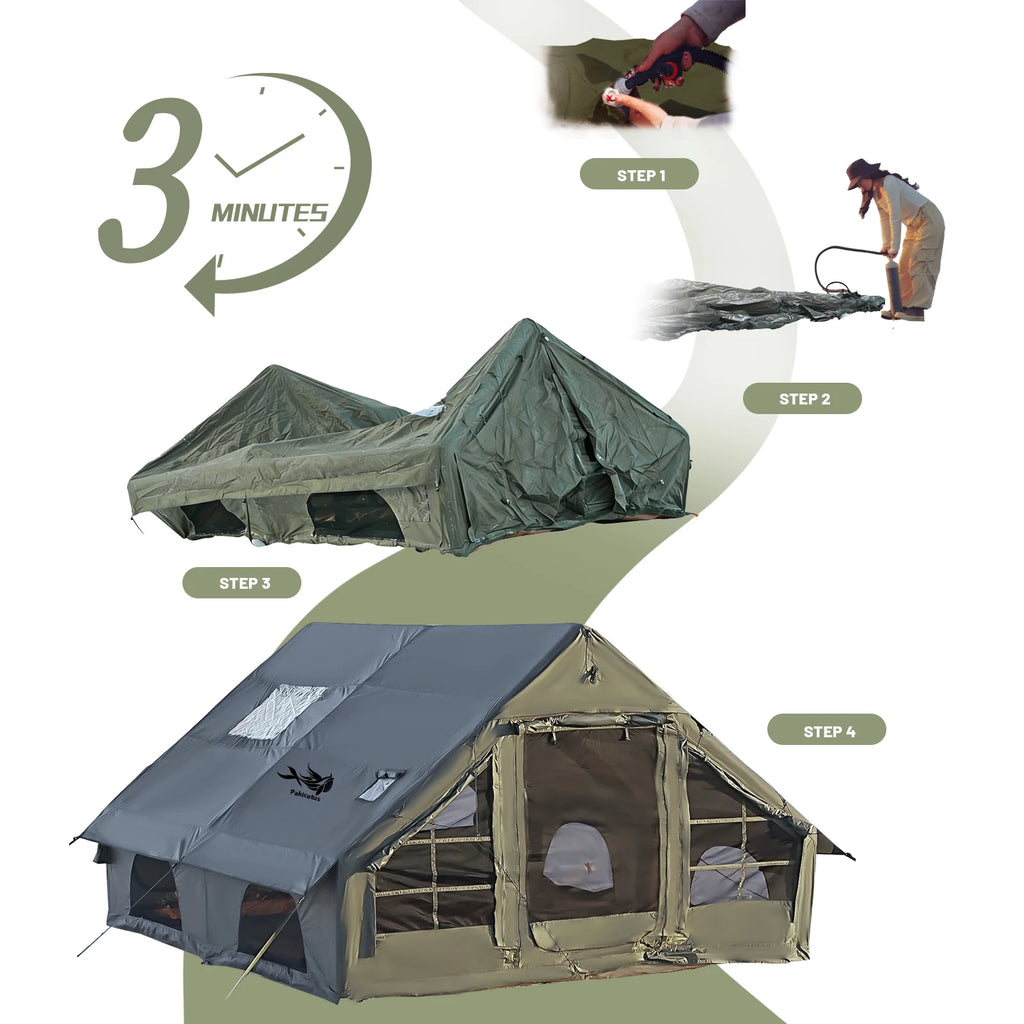 Large Luxury Inflatable Glamping Tent