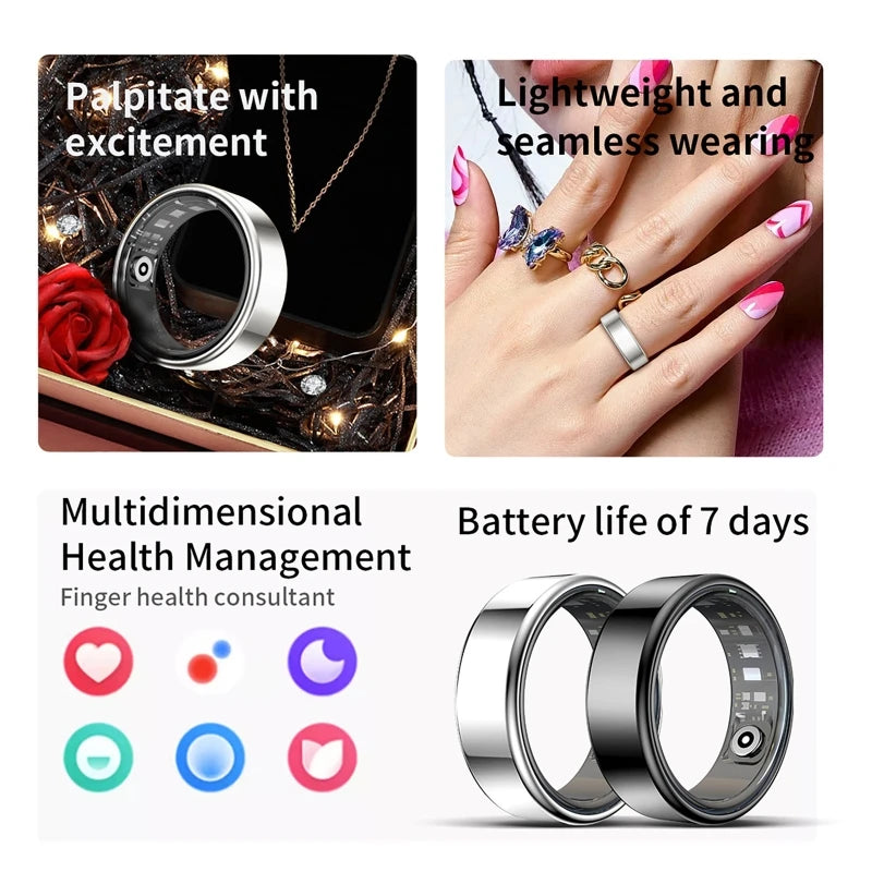 R09 Smart Ring Men Women
