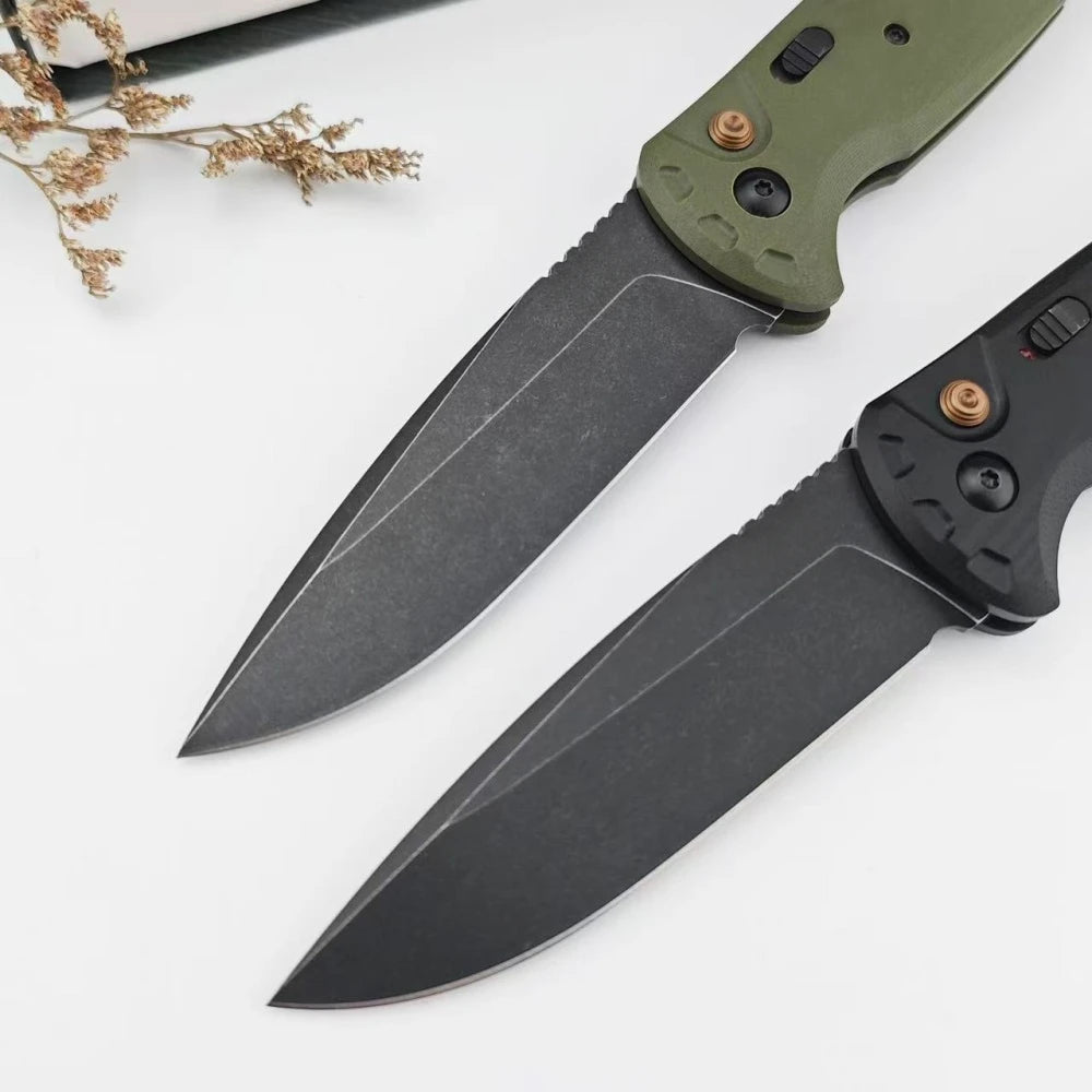 BM 4300 Folding Knife G10 Handle Wilderness Exploration