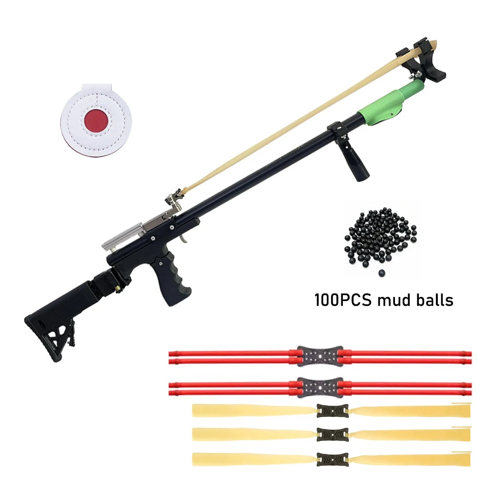 Powerful metal slingshot,