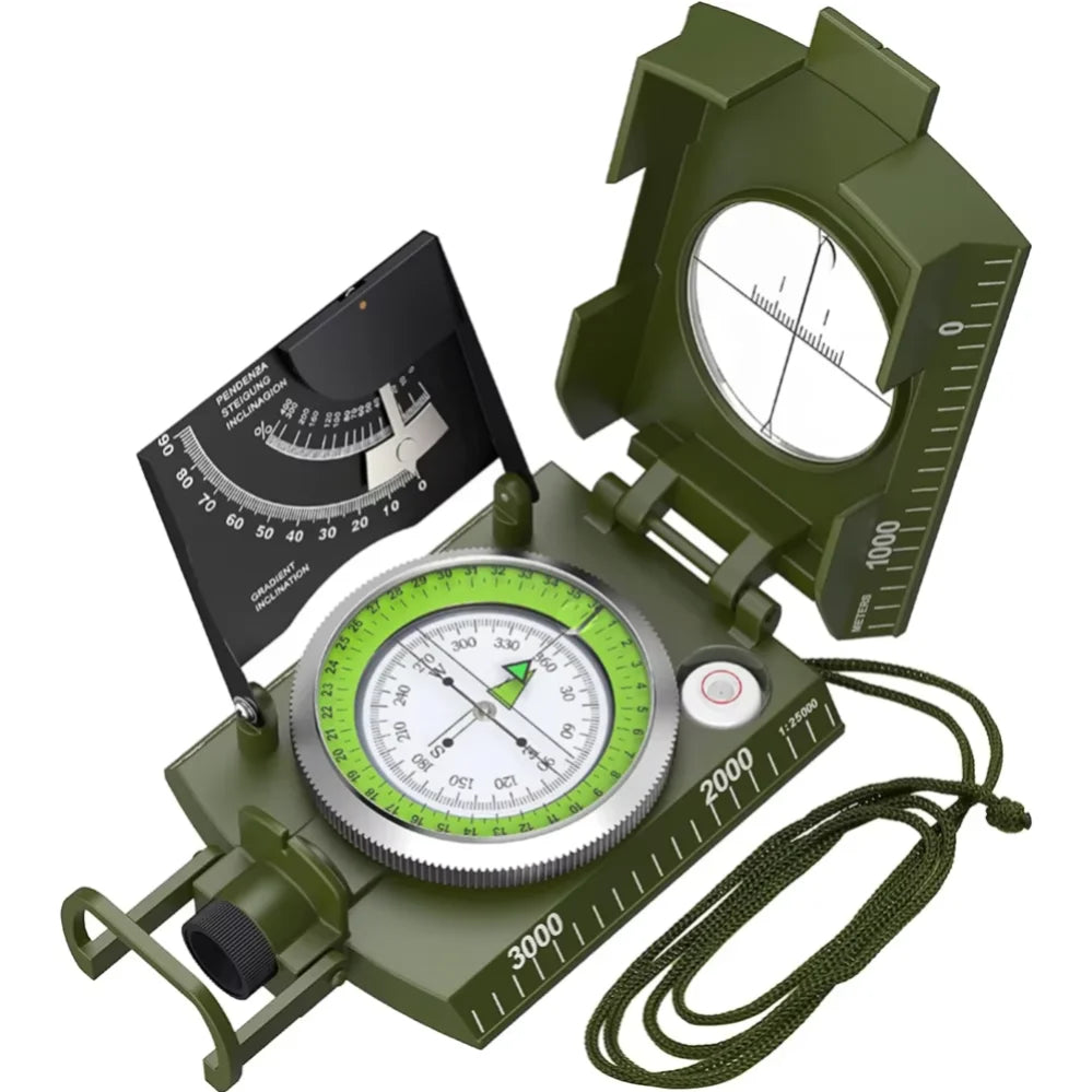 High Precision Outdoor Survival Military Compass