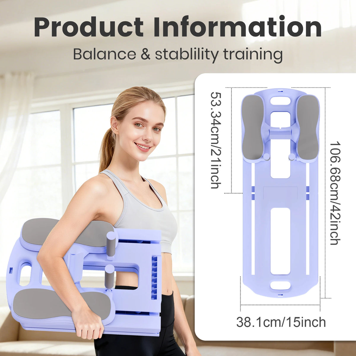 5-in-1  Pilates Abs Board