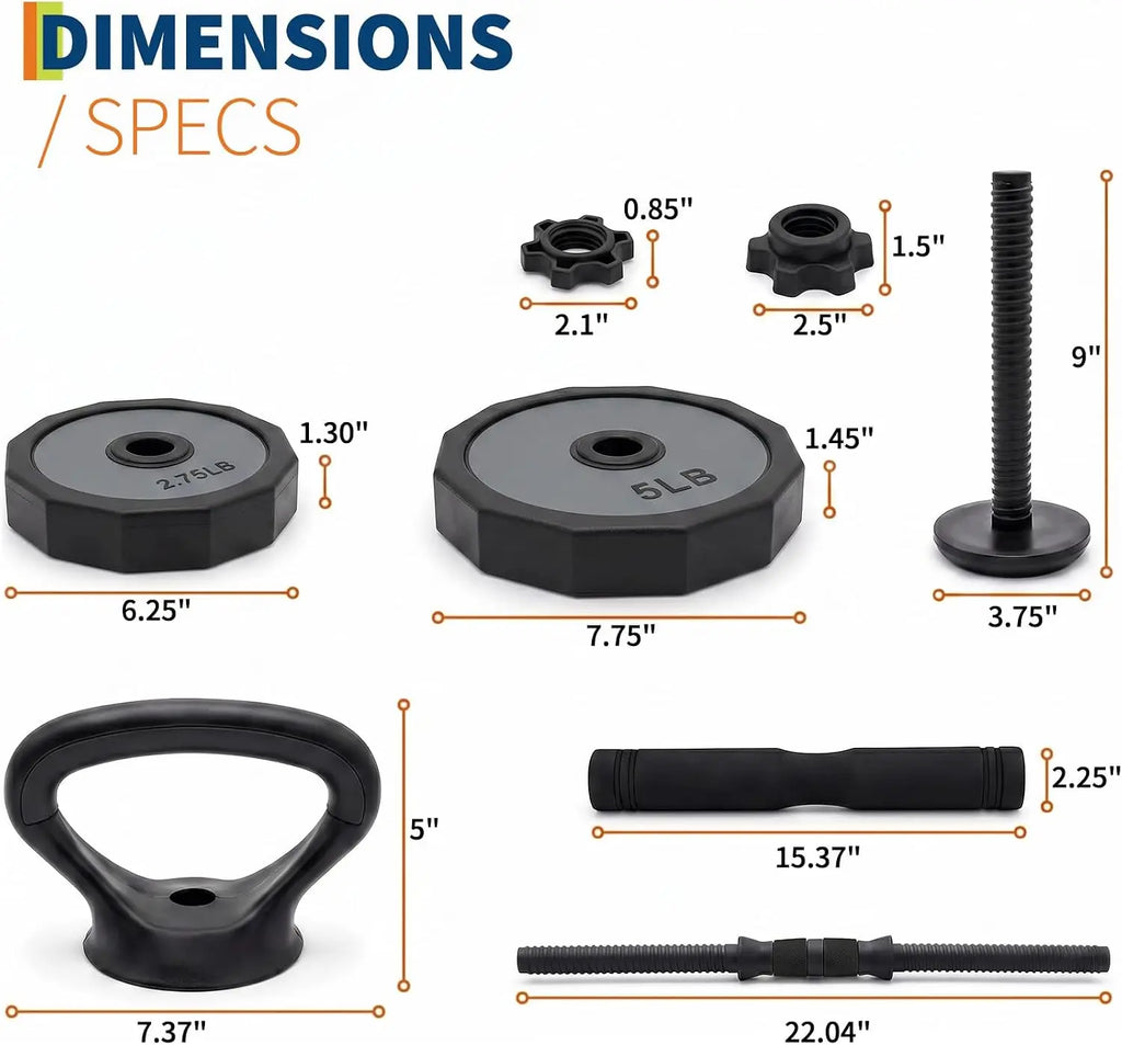 Adjustable Dumbbells Set