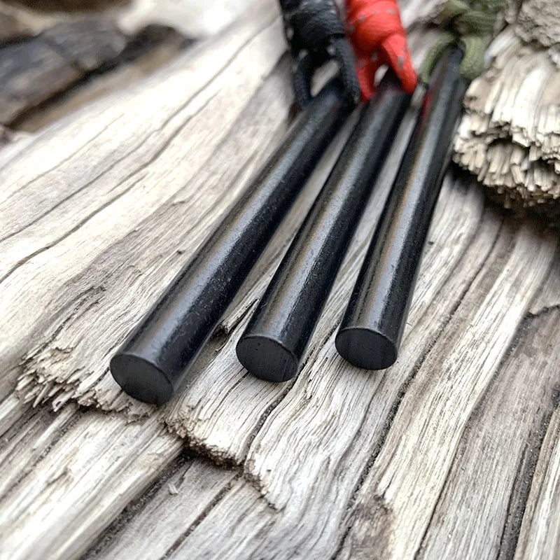 Bear Grylls Survival Fire Starter Magnesium Flint Rod Portable Emergency Firesteel Kit