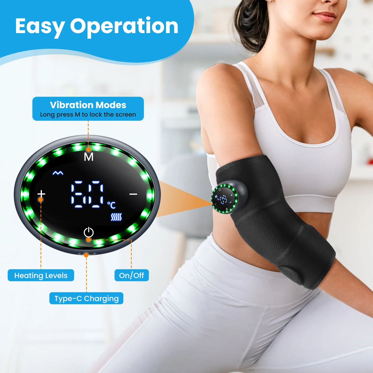 3-in-1 Electric Knee Pad
