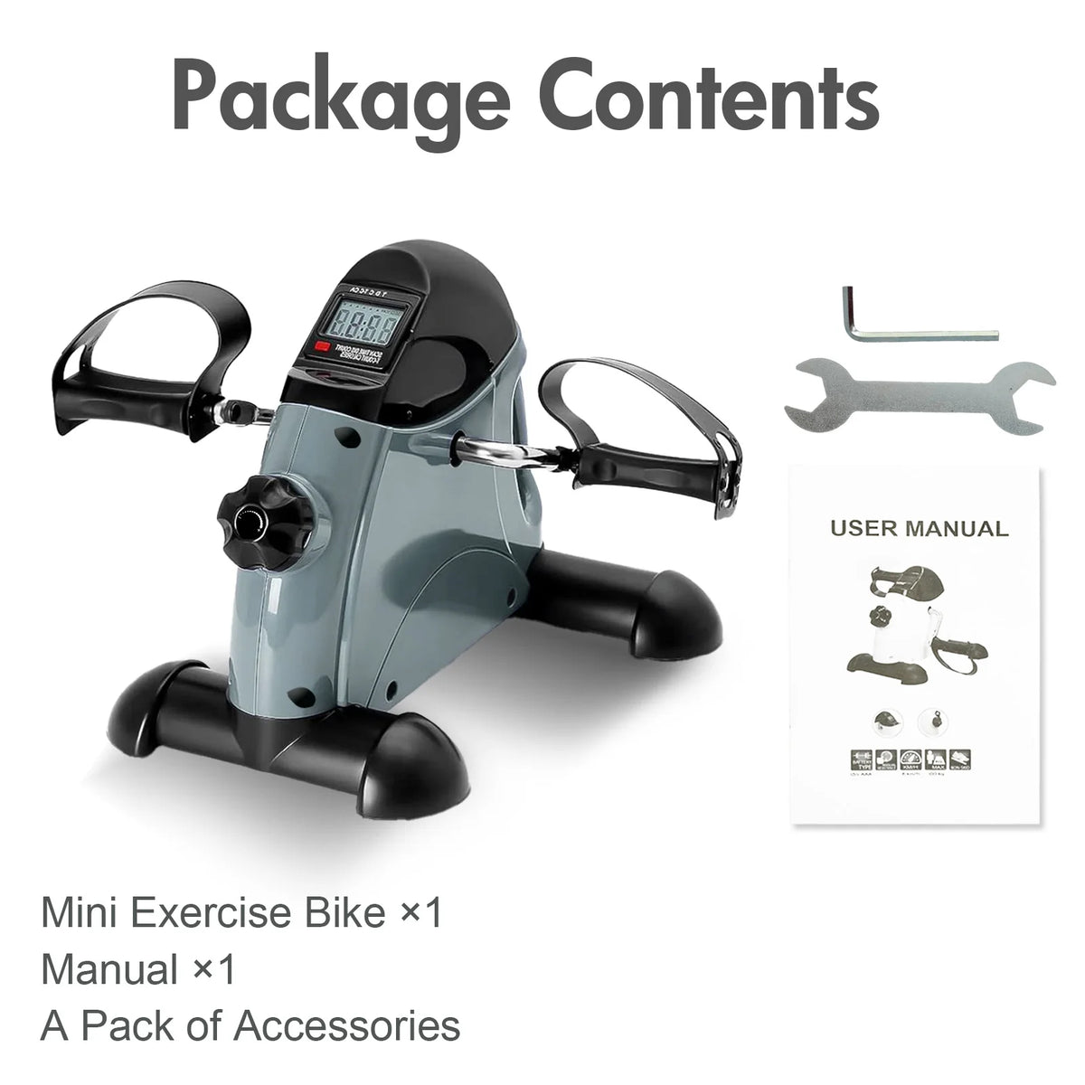 Mini Under Desk Pedal Exerciser Bike